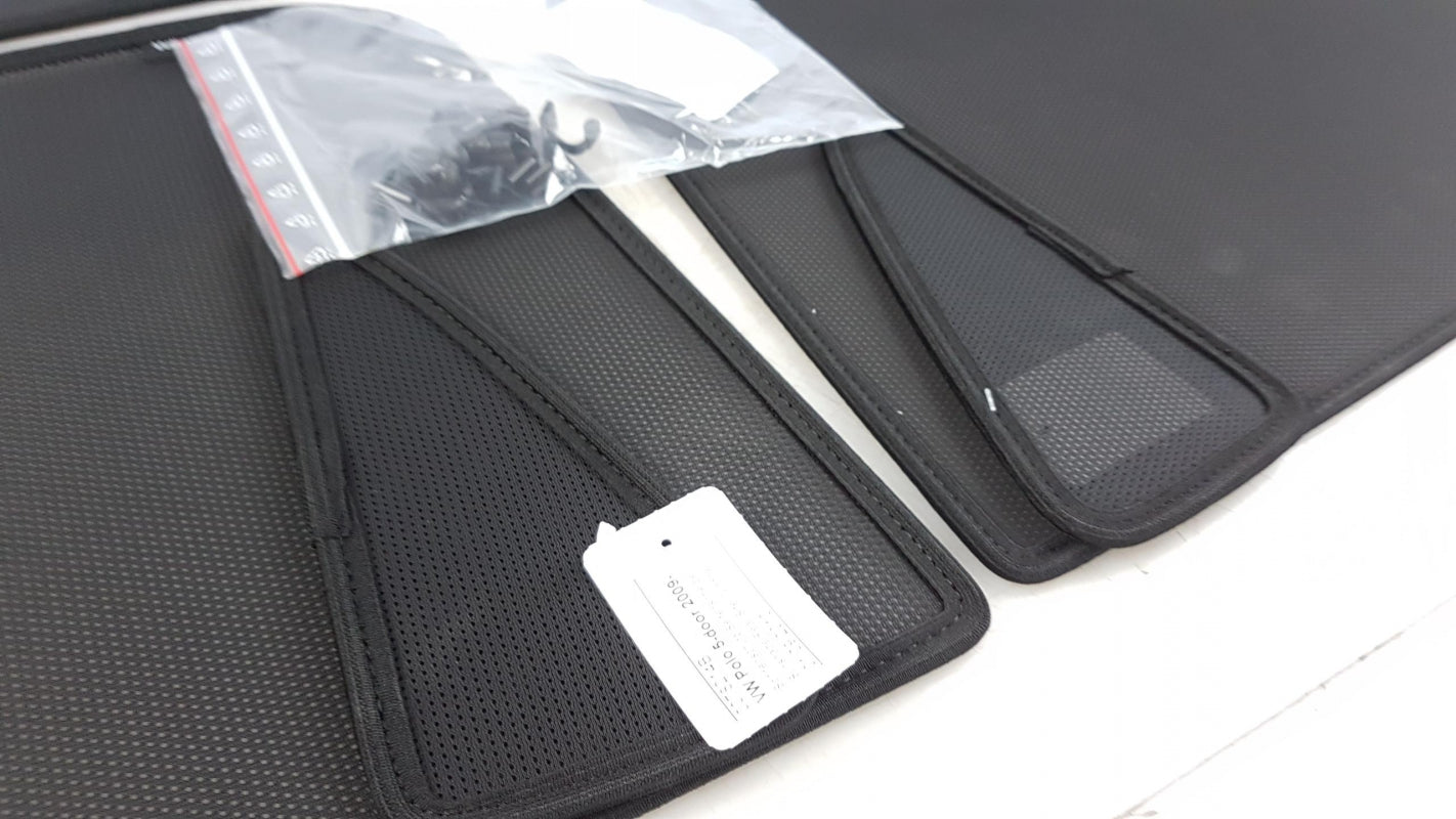 Original VW Polo '09-'14 4-türig Sonnenschutz 5-Stück 6R4064365