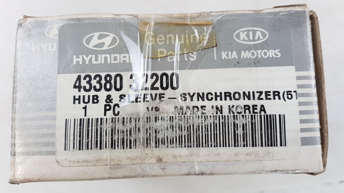 Original OE HYUNDAI/KIA Schaltgetriebe Synchronizer Nabe 4338032200