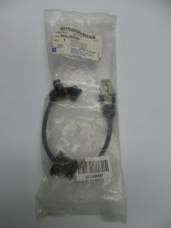 Original OPEL Antara ABS Sensor Geschwindigkeitssensor Geber hinterrad 96626080