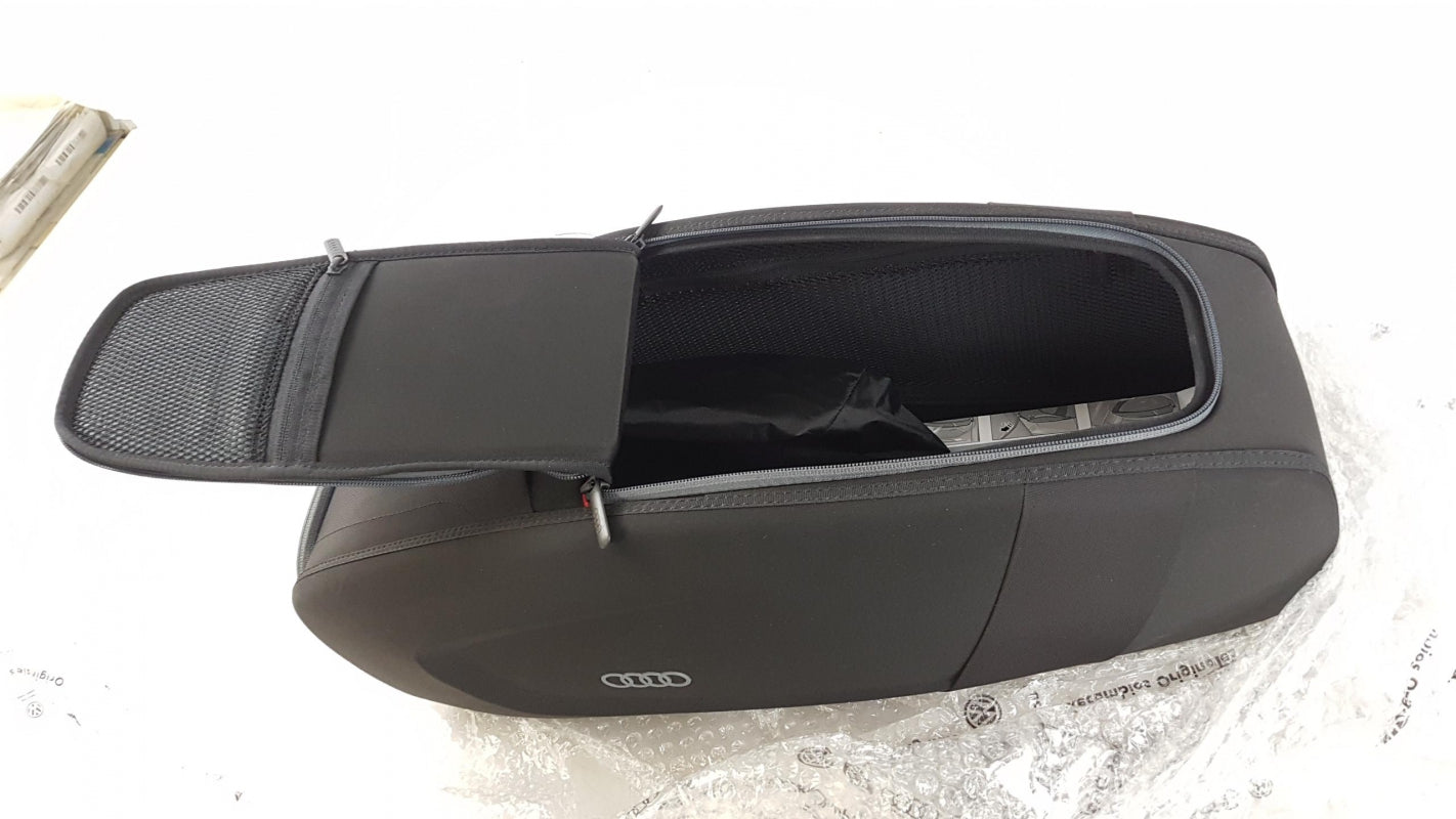 Original AUDI Fondtasche für die Rücksitzbank 27 Litern Schwarz 000061100H