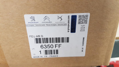 Original PEUGEOT 308 SW I 2007-2014 Heckleuchte Links 6350FF