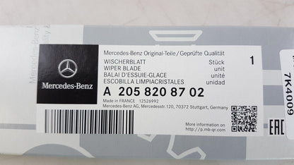 Original OE MERCEDES-BENZ Wischerblatt (1st) A2058208702