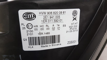 Original VOLKSWAGEN Crafter 2011 - 2017 Scheinwerfer Links 2E1941005