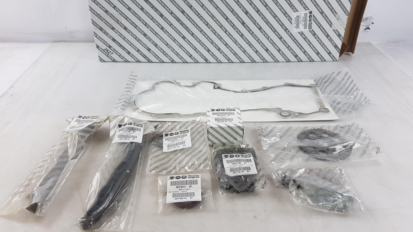 Original FIAT 2Y Grande Punto (2005-2008) IDEA '03-'08 Steuerkettensatz 71776647