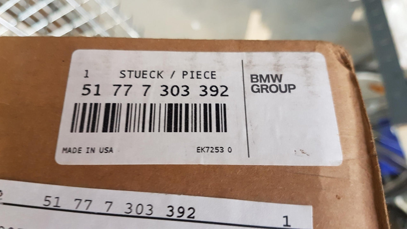 Original BMW X5 F15 Blende Radlauf Vorne Rechts 20" Schwarz 51777303392