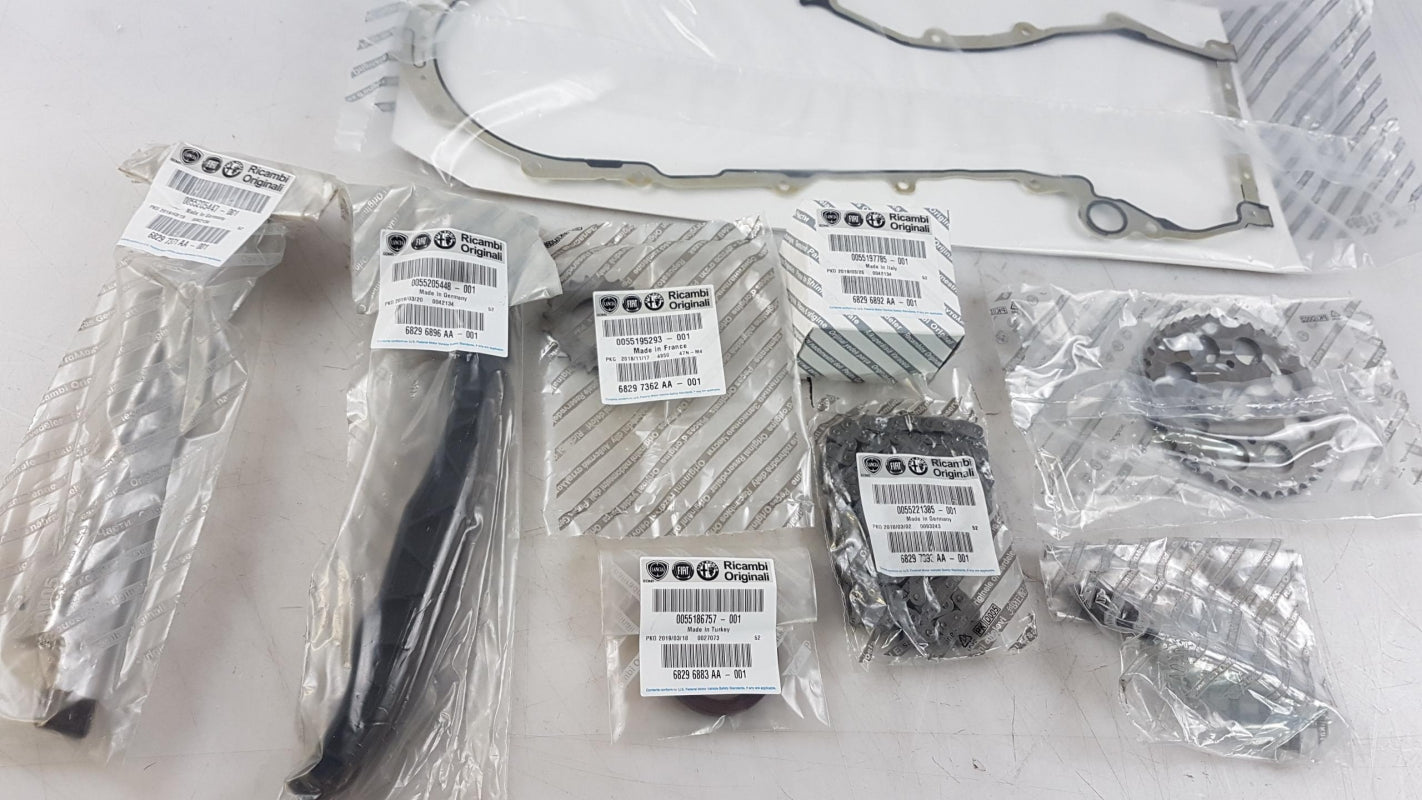 Original FIAT 2Y Grande Punto (2005-2008) IDEA '03-'08 Steuerkettensatz 71776647