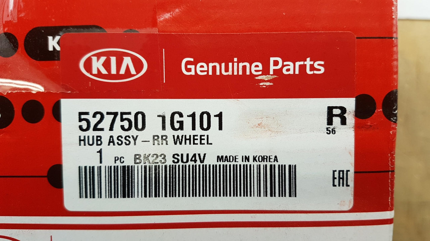 Original HYUNDAI Accent i10 i20 KIA Picanto Rio Radnabe hinten 527501G101