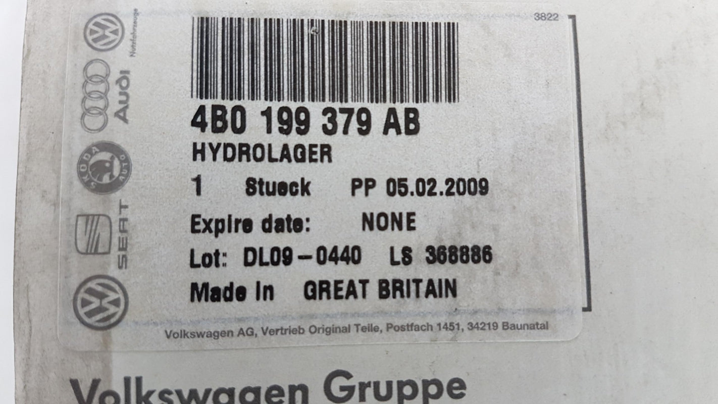 Original OE Volkswagen Motorlager 4B0199379AB