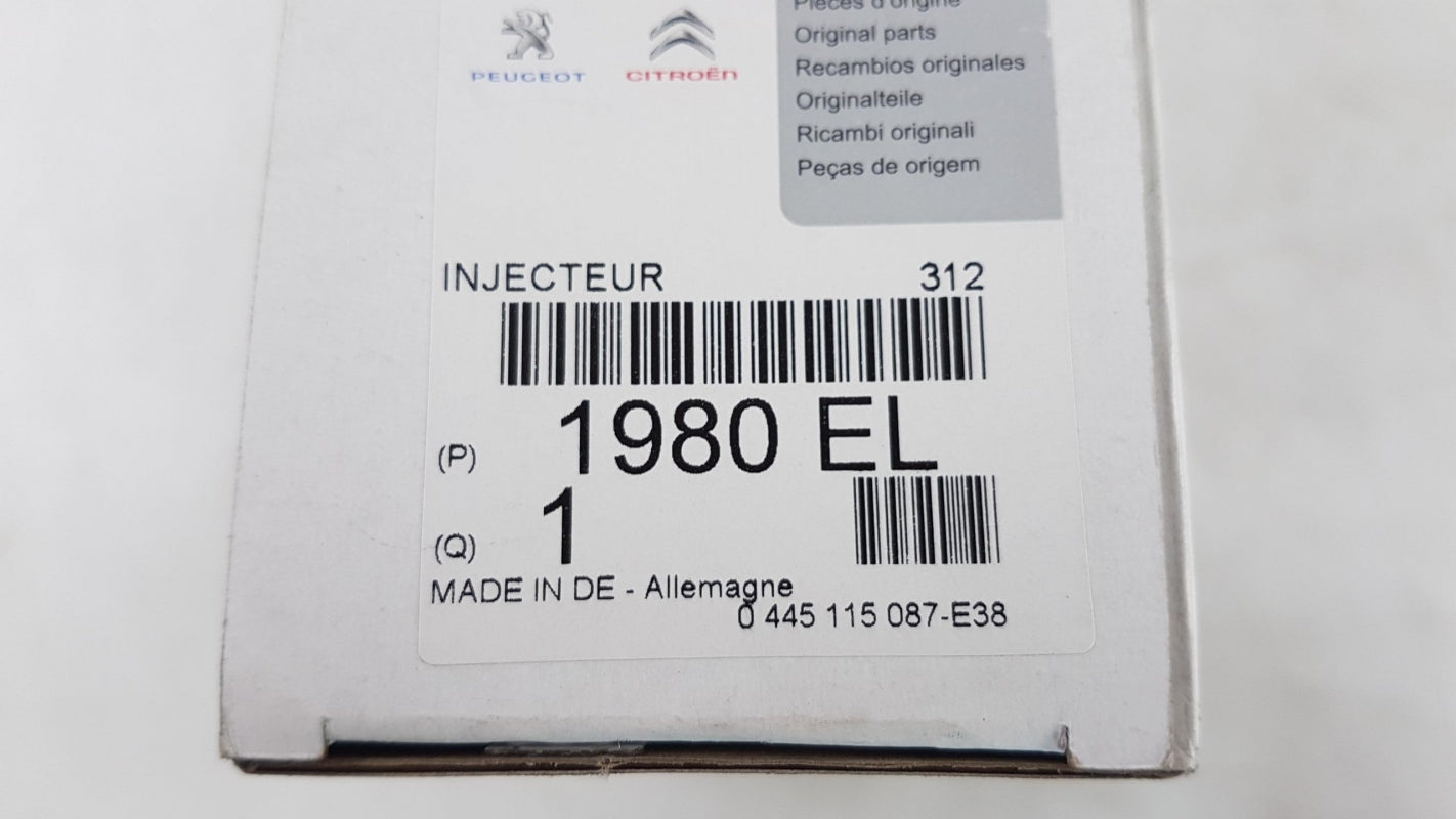 Original PEUGEOT 508 CITROEN C5 III 2.2 HDi Einspritzdüse Injektor 1980EL