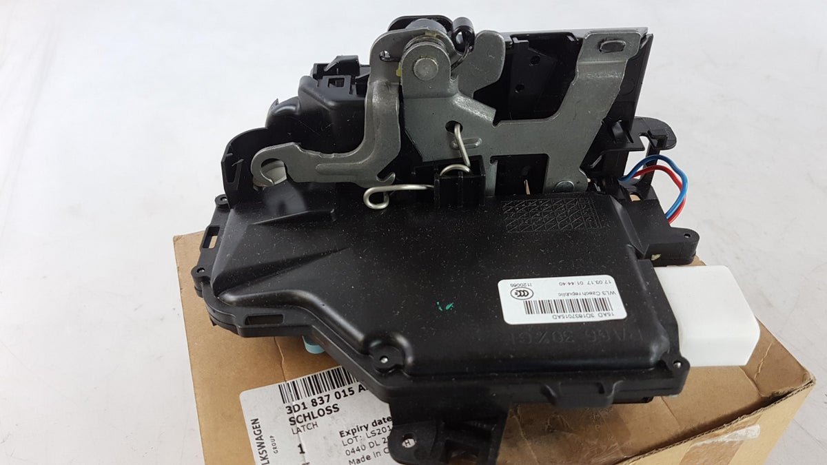 Original VW Caddy 2K Touran 1T SKODA Fabia 5J Türschloss Vorne Links 3D1837015AD