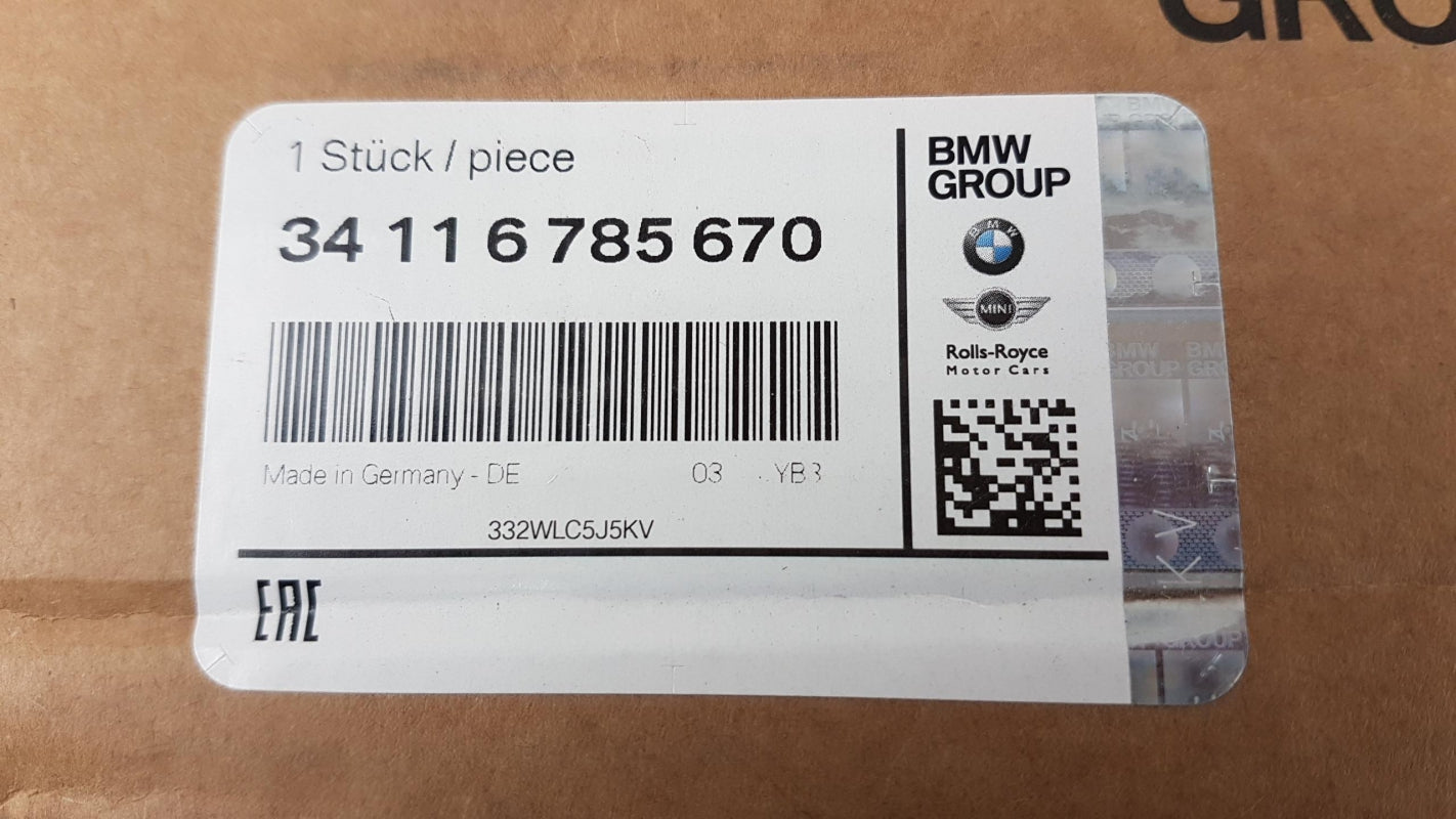 Original BMW 5' F10 F11 7' F01 1x Bremsscheibe belüftet Vorne Rechts 34116785670