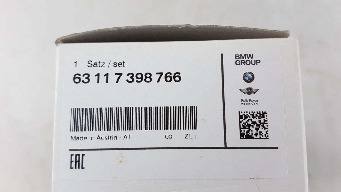 Original BMW 3' F30 F31 F34GT F35 Satz LED Module Tagfahrlicht 63117398766