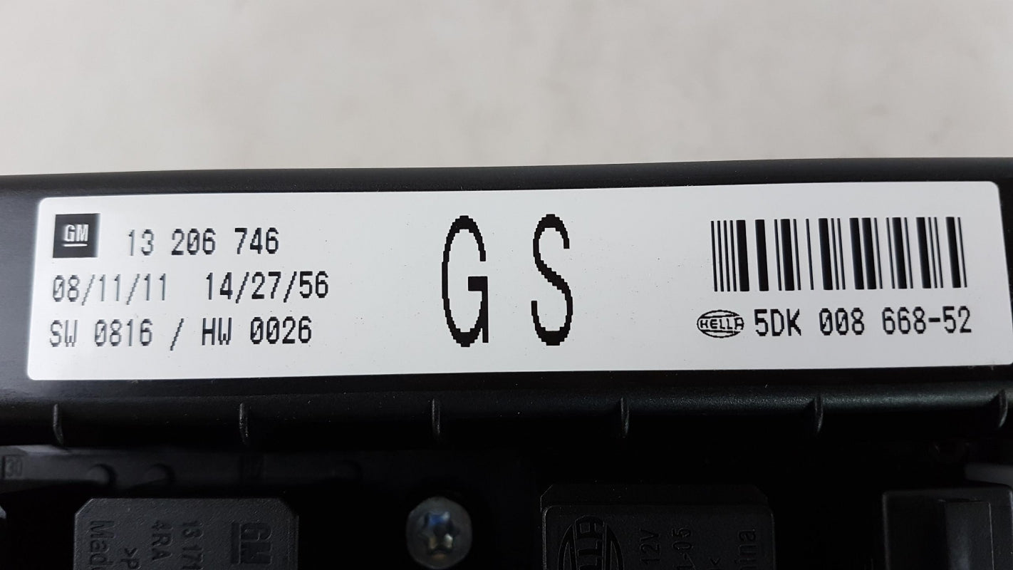 Original OPEL Astra-H Zafira-B Sicherungskasten Steuergerät vorne 93184656