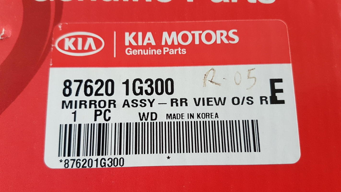 Original OE HYUNDAI/KIA Außenspiegel 876201G300