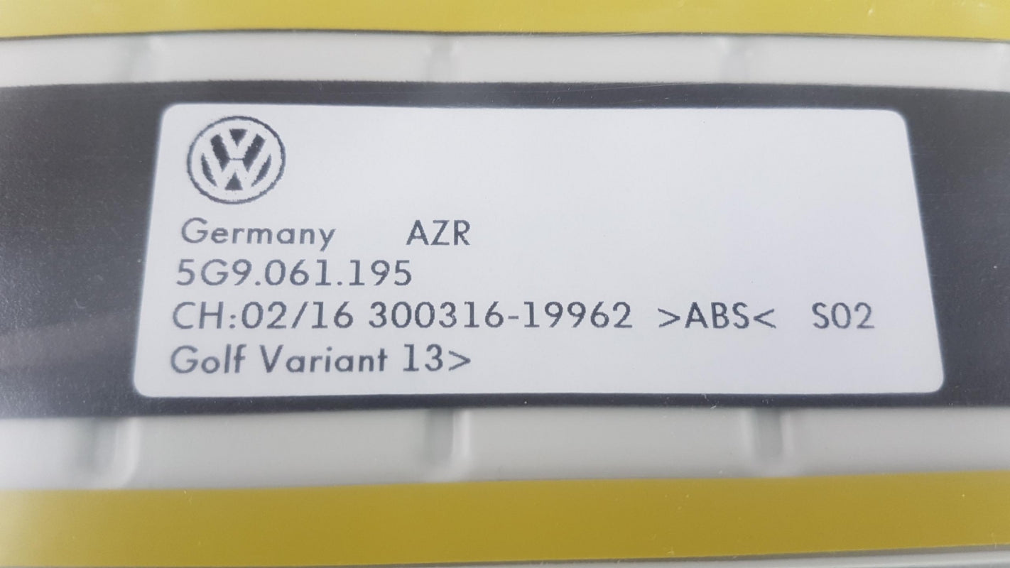 Original OE Volkswagen Ladekantenschutz 5G9061195