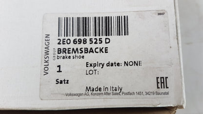 Original OE Volkswagen Bremsbackensatz 2E0698525D