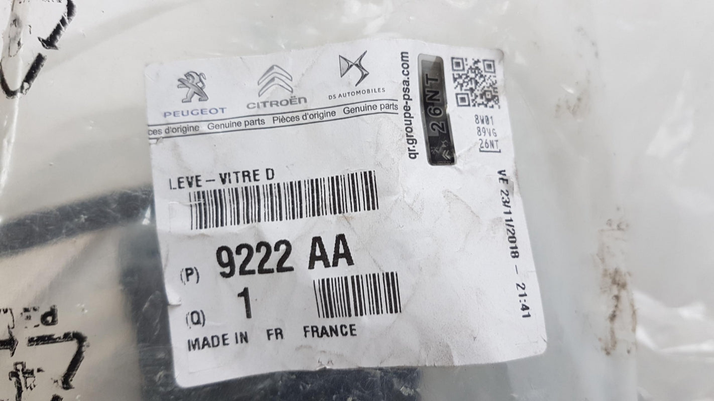 Original OE Peugeot Fensterheber 9222AA