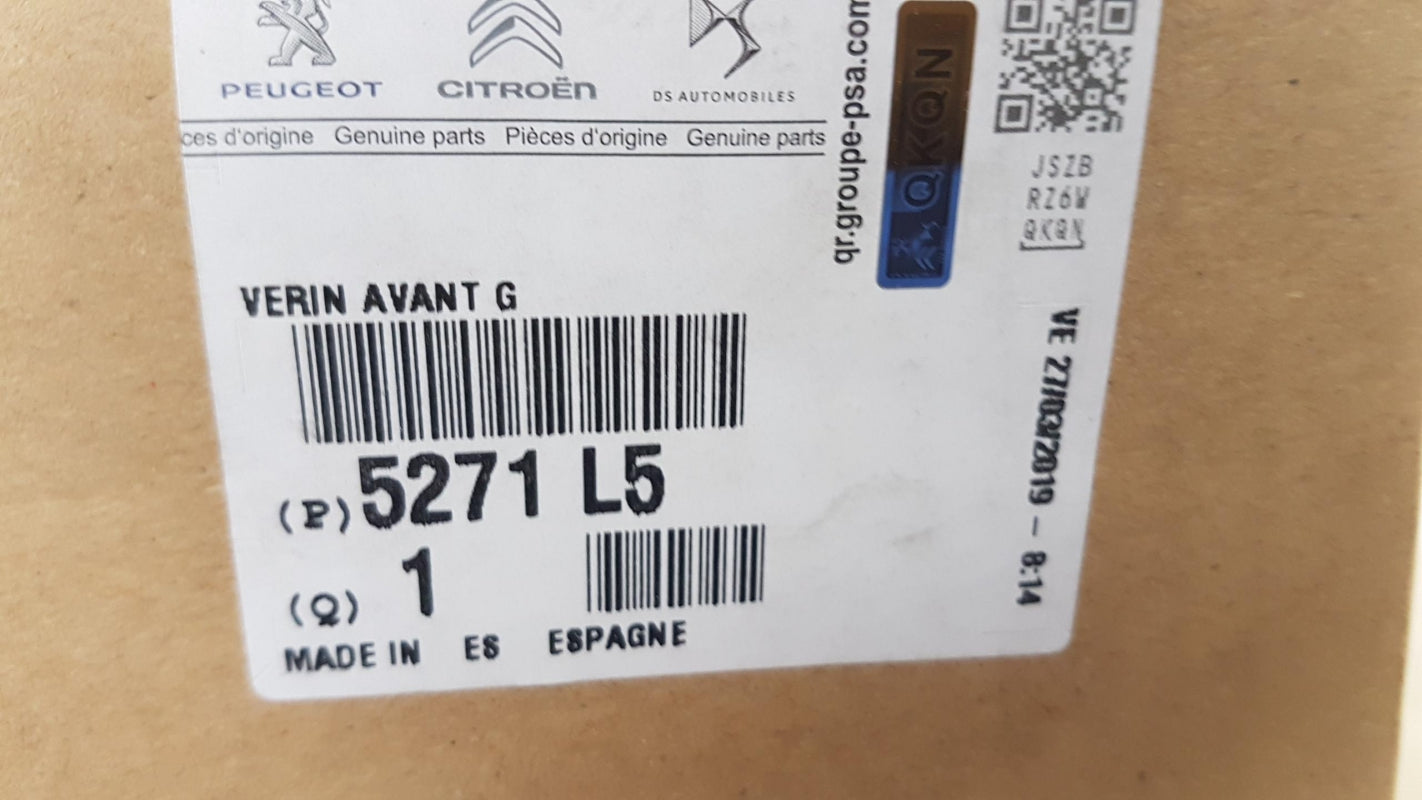 Original CITROEN C5 III C6 Hydraktiv Federbein Stoßdämpfer vorne links 5271L5