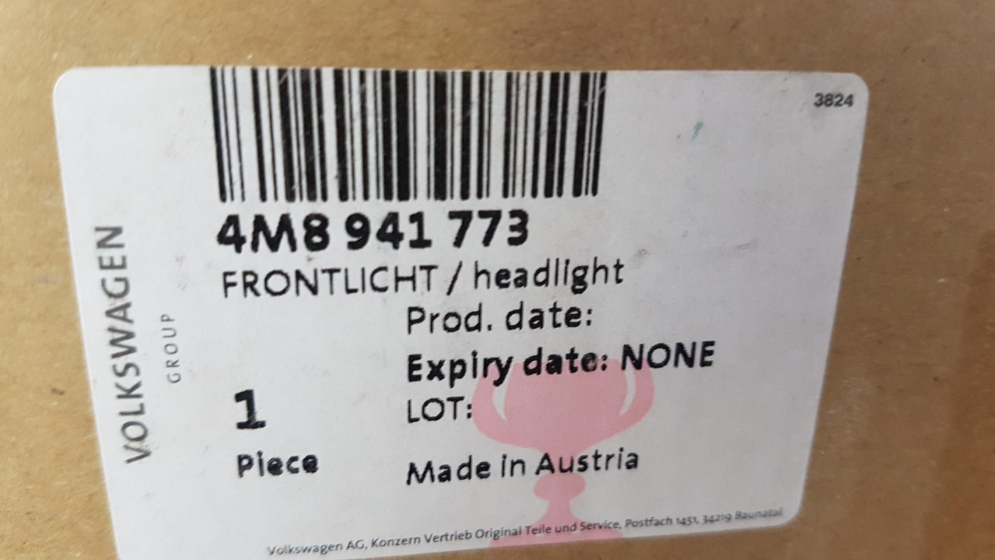 Original AUDI Q8 2018-2020 Hauptscheinwerfer LED-Scheinwerfer Links 4M8941773