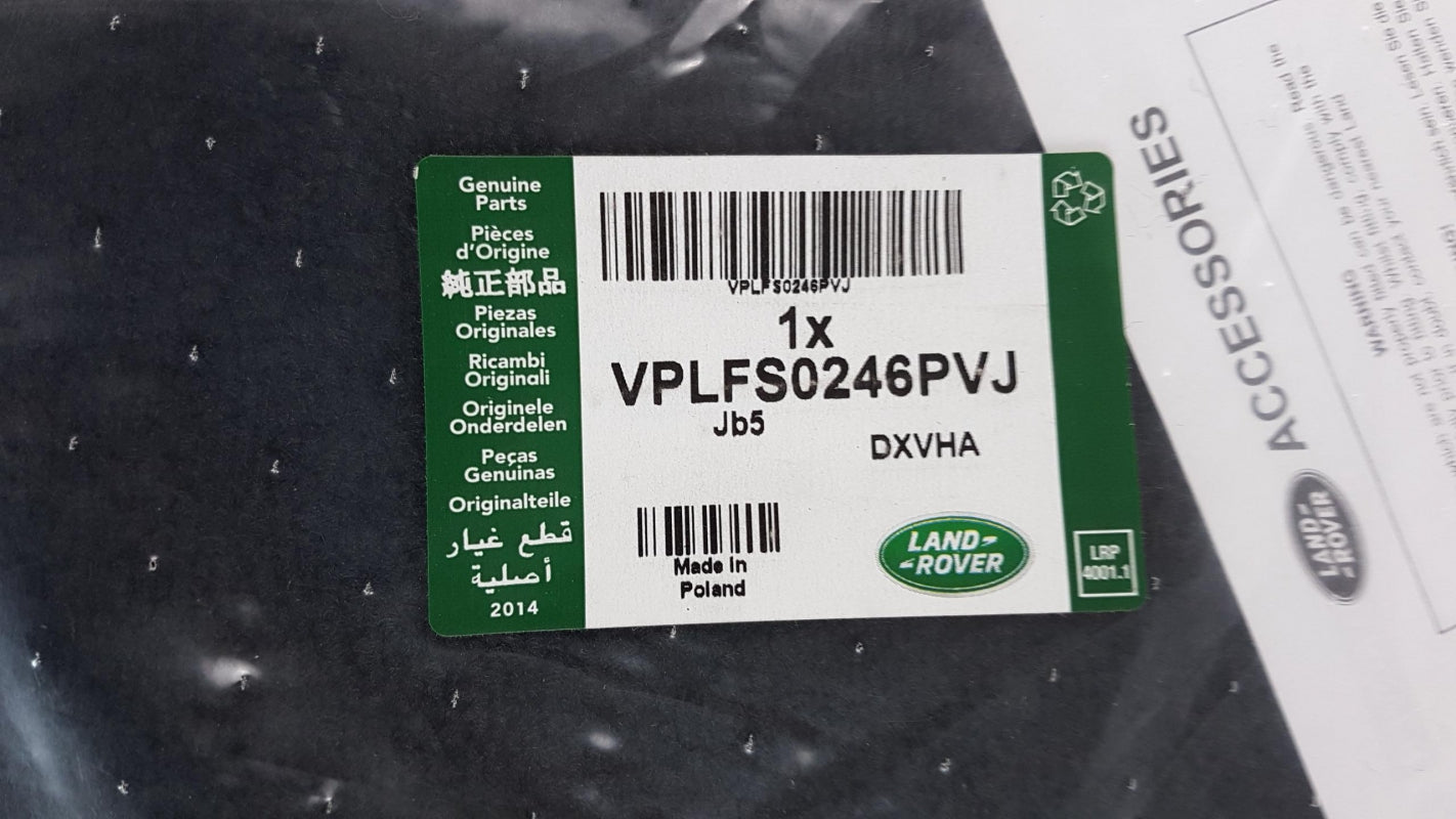 Original LAND ROVER Freelander 2 2006 > Fußmattensatz 4 Stück VPLFS0246PVJ