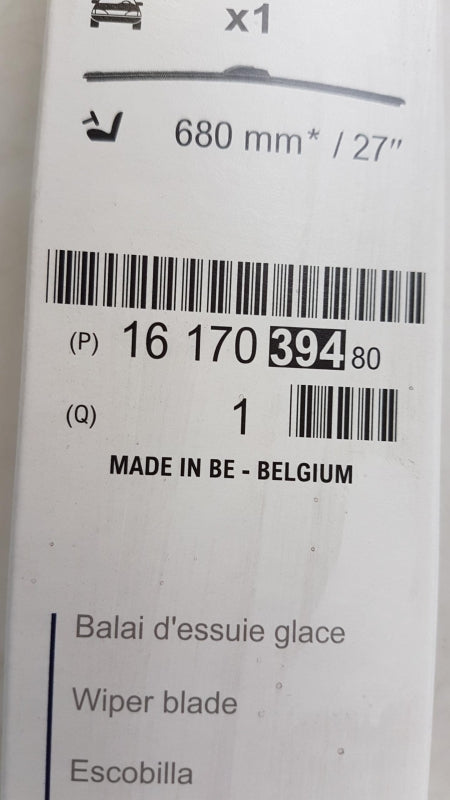Original OE Peugeot Wischerblatt (1st) 1617039480