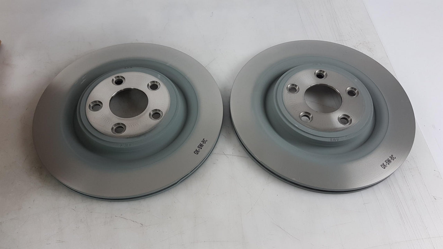 Original JAGUAR XF XJ XK '04-'16 Bremsscheibensatz (2 Stück) Hinten C2D26352