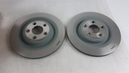 Original JAGUAR XF XJ XK '04-'16 Bremsscheibensatz (2 Stück) Hinten C2D26352