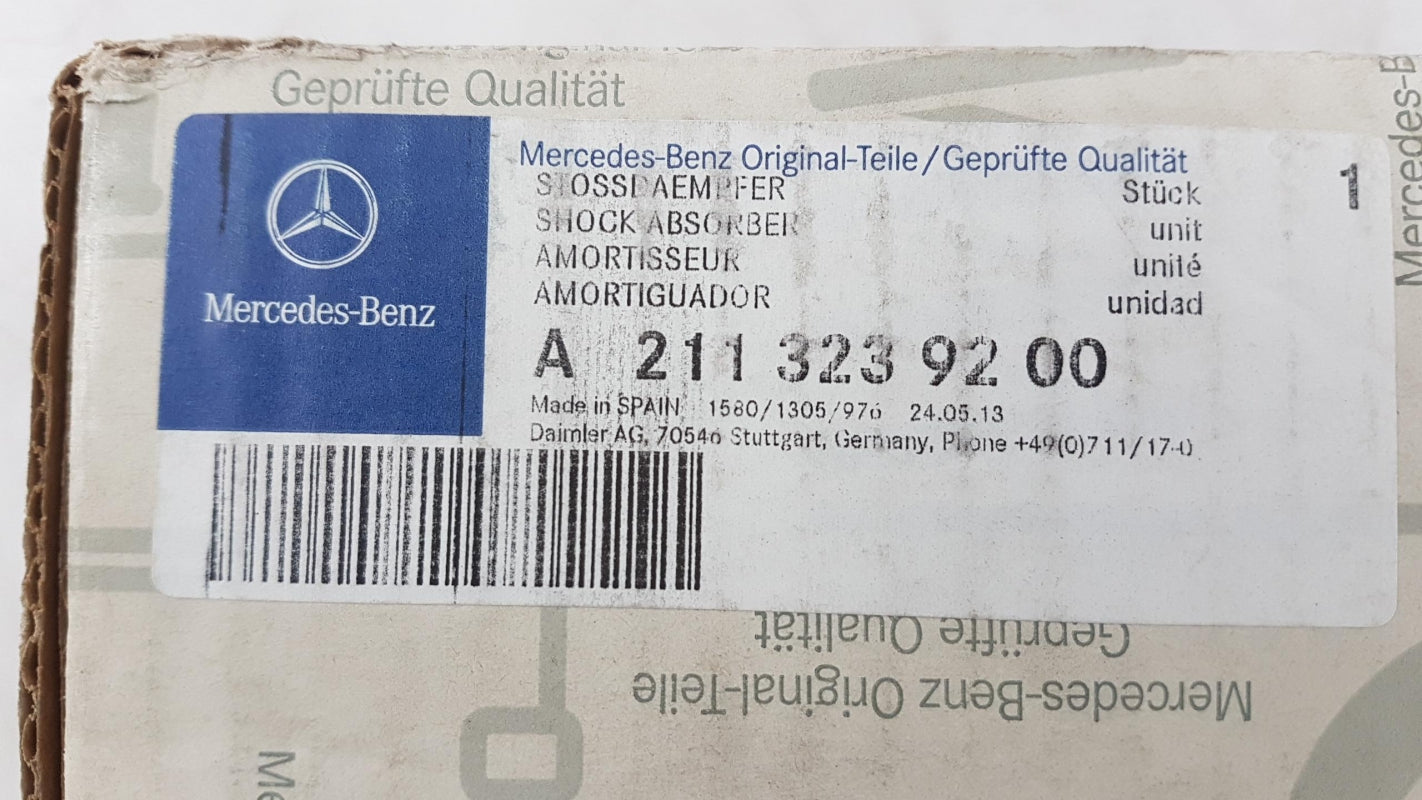 Original MERCEDES-BENZ E-klasse W211 Stoßdämpfer vorne A2113239200