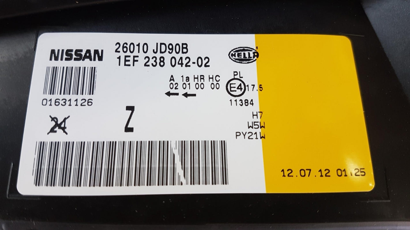 Original OE NISSAN Scheinwerfer 26010JD90B