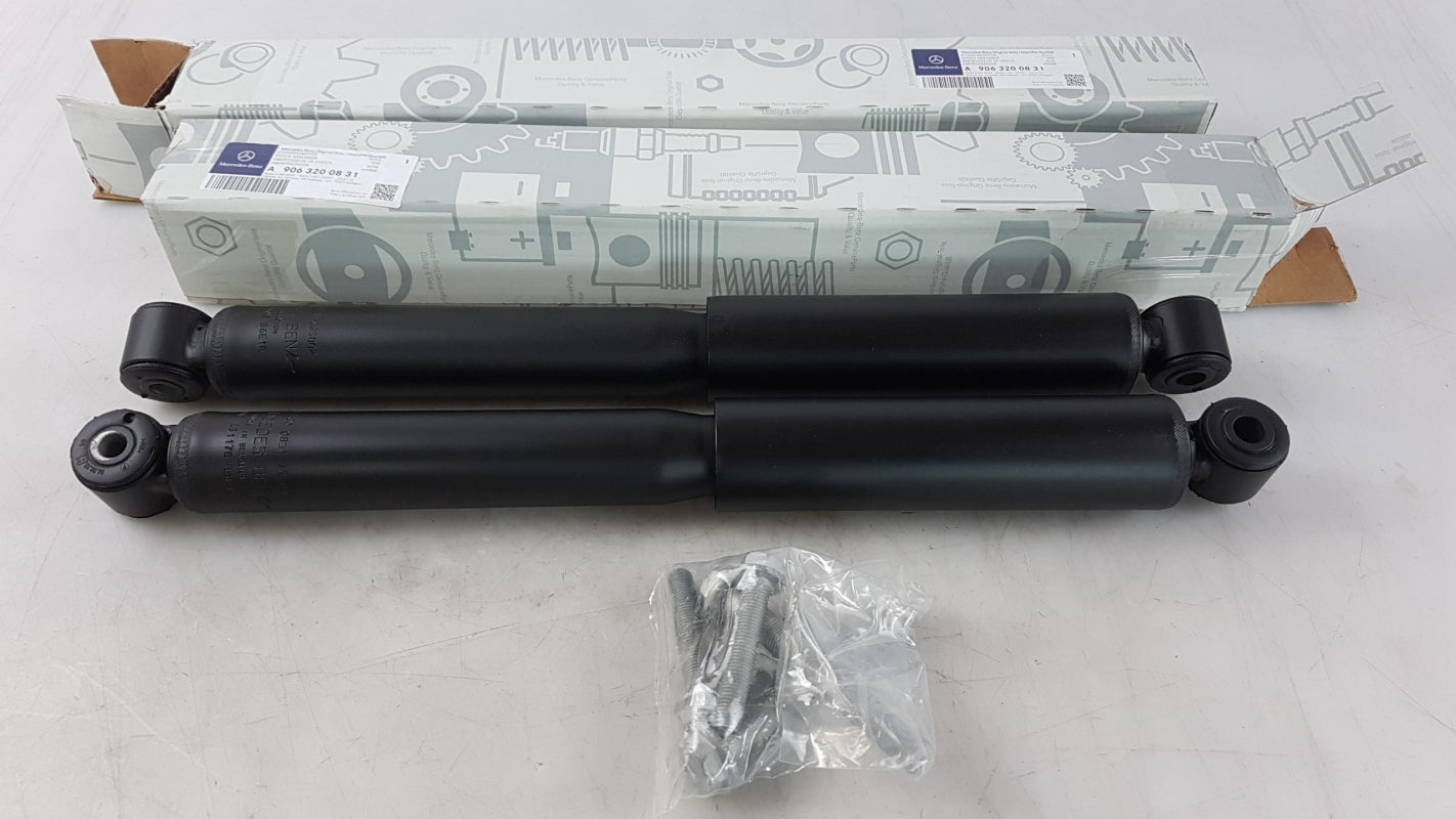 Original MERCEDES-BENZ Sprinter W906 Stoßdämpfersatz hinten A9063202331