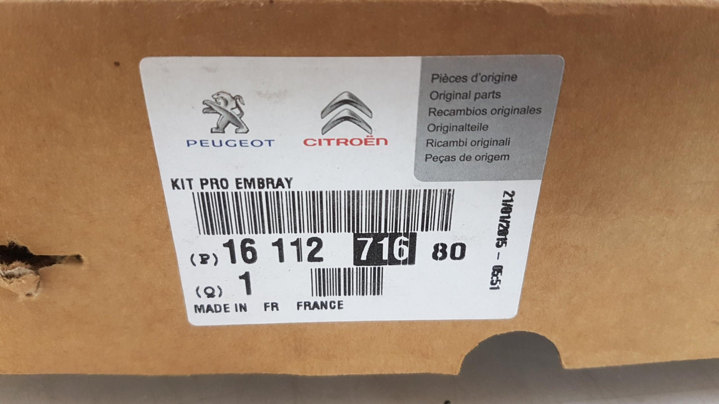 Original PEUGEOT 308 407 607 CITROEN C4 C5 C8 2.0 HDi Kupplungssatz 1611271680