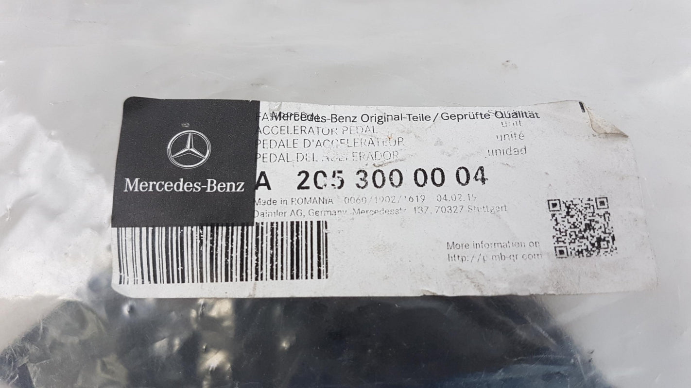 Original OE MERCEDES-BENZ Gaspedal A2053000004