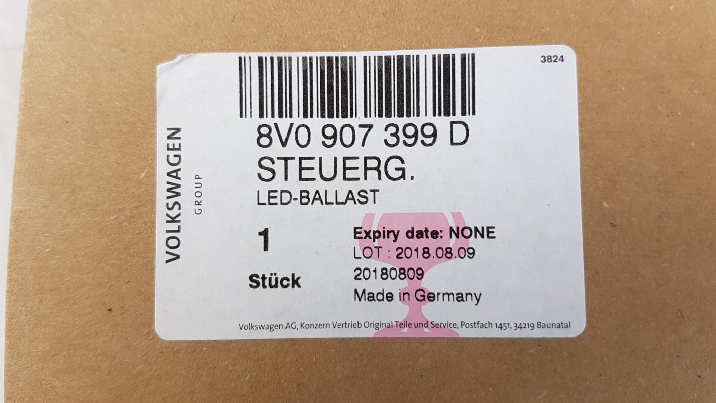Original VW Golf 7 e-Golf Arteon 3H Steuergerät für Lichtsteuersystem 8V0907399D