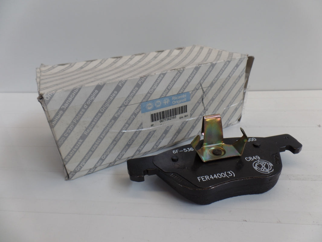 Original FIAT Bravo '98-'01 Coupe '96-'00 Multipla front brake pads 77362193