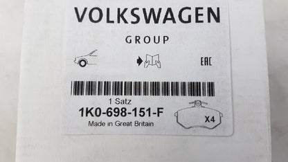 Original AUDI A3 VW Caddy Golf SKODA Octavia Yeti Bremsbeläge vorne 1K0698151F