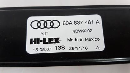 Original AUDI Q5 (80A) 2017 > Fensterheber ohne motor Vorne Links 80A837461A