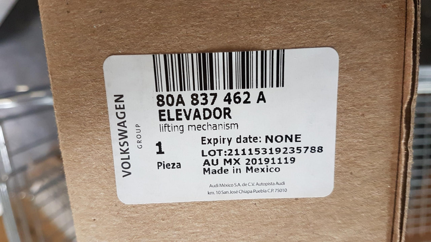 Original OE Volkswagen Fensterheber 80A837462A