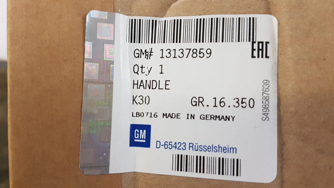 Original OE OPEL Heckklappengriff 13137859