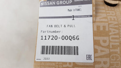 Original OE NISSAN Keilrippenriemensatz 1172000Q6G