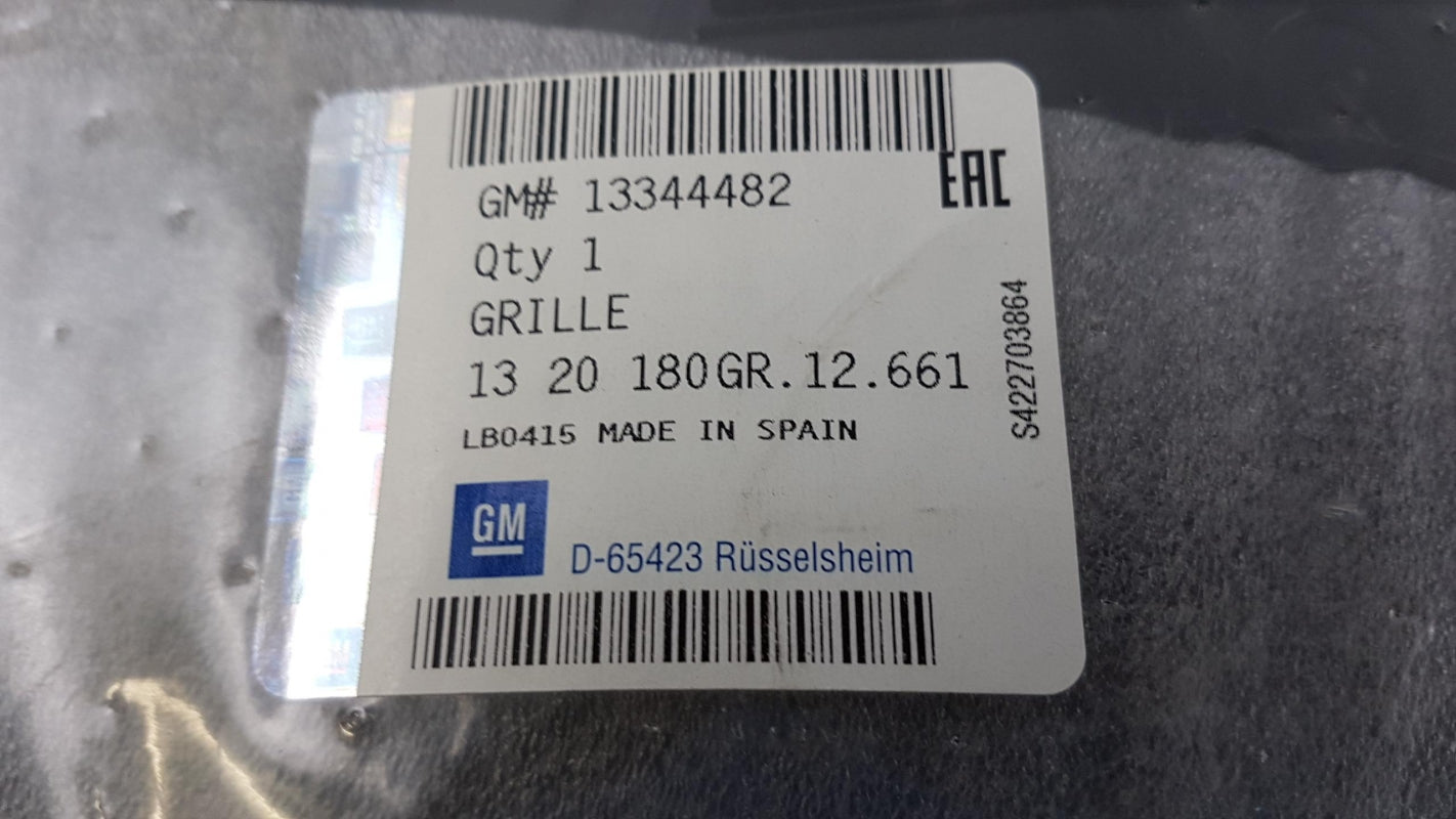 Original OE OPEL Kühlergitter 13344482