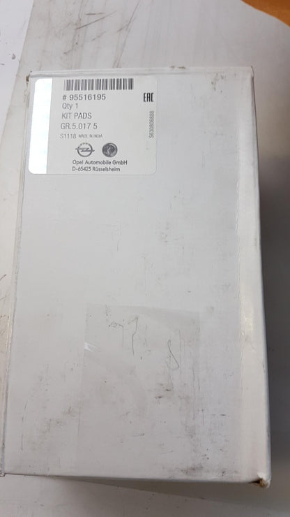 Original OPEL Zafira-C 2012 > 2 Bremsscheiben + 4 Bremsbeläge Vorne 95516918