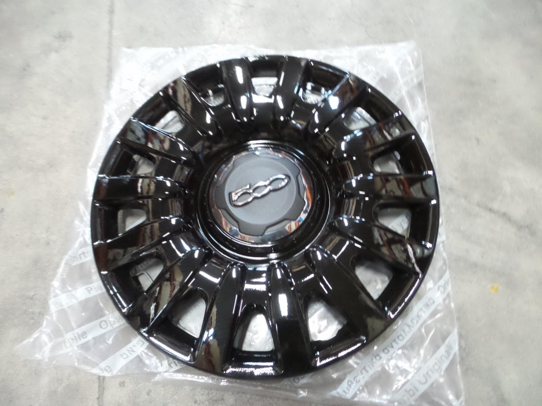 Original FIAT 500 L 2012- Radkappen 16 Zoll schwarz Glanz 735564149
