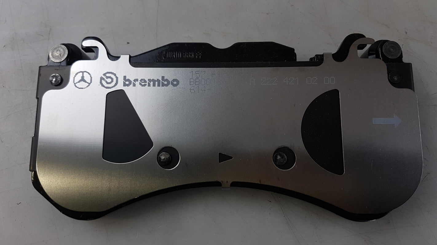 Original MERCEDES-BENZ C217 W222 Bremsbeläge Satz Vorne A0084201020