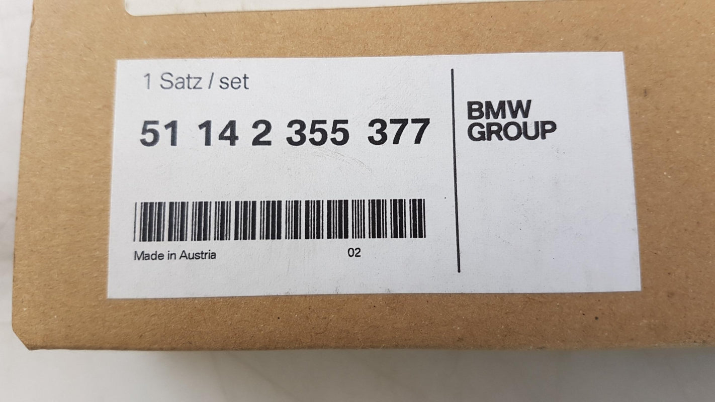 Original MINI F55 F56 F57 Zierblendenset mit Pad (Side Scuttles) JCW 51142355377