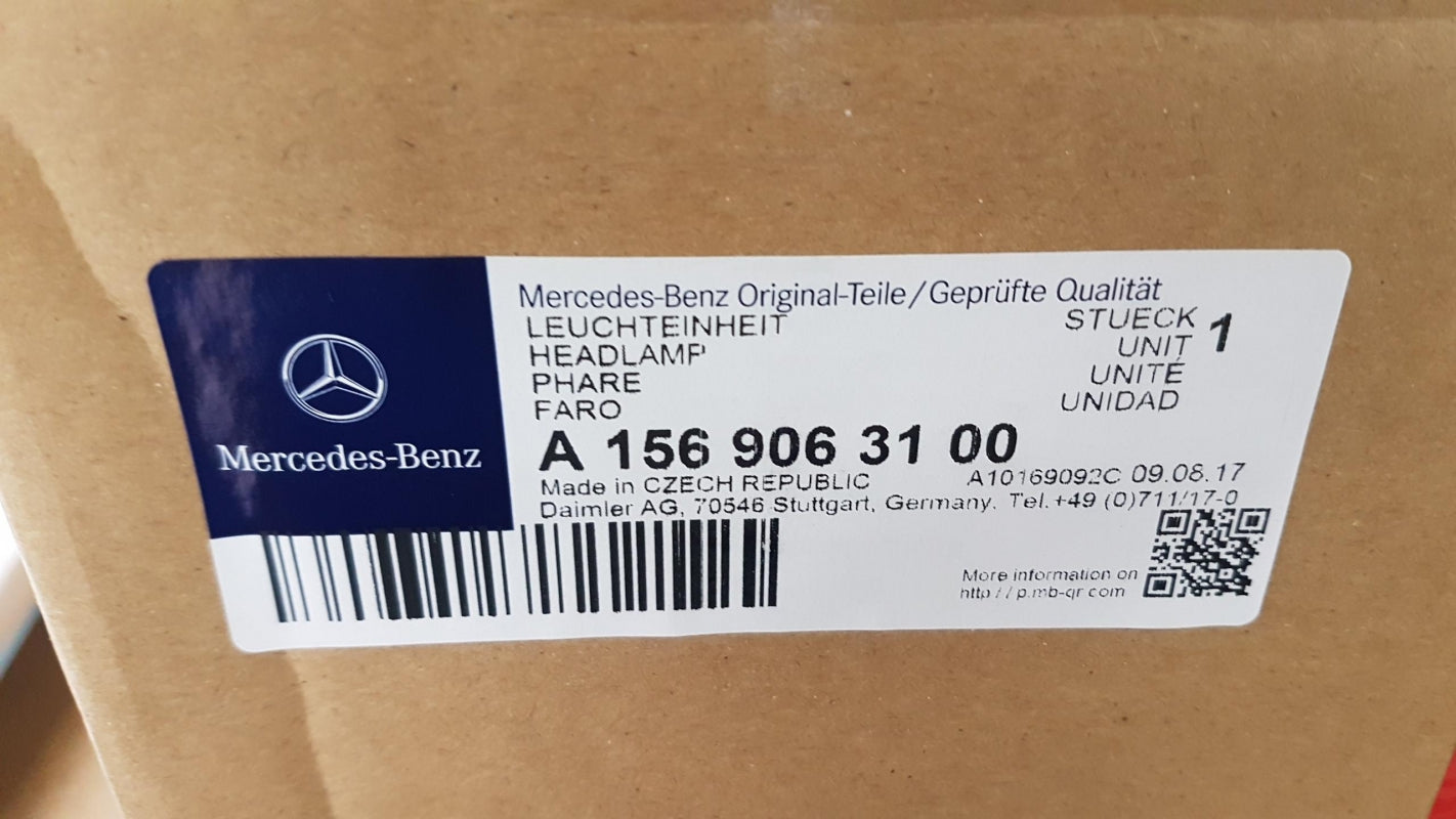 Original MERCEDES-BENZ GLA X156 Scheinwerfer Bi-Xenon Links A1569063100