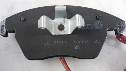 Original AUDI A1 A3 VW Golf V VI Bremsbeläge mit Warnkontakt Vorne 5K0698151