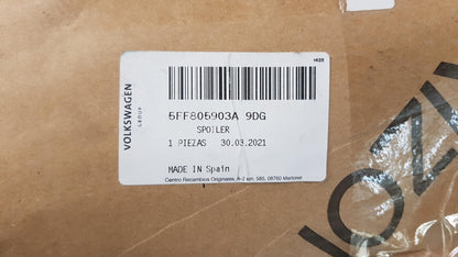 Original OE Volkswagen Spoiler 5FF805903A9DG
