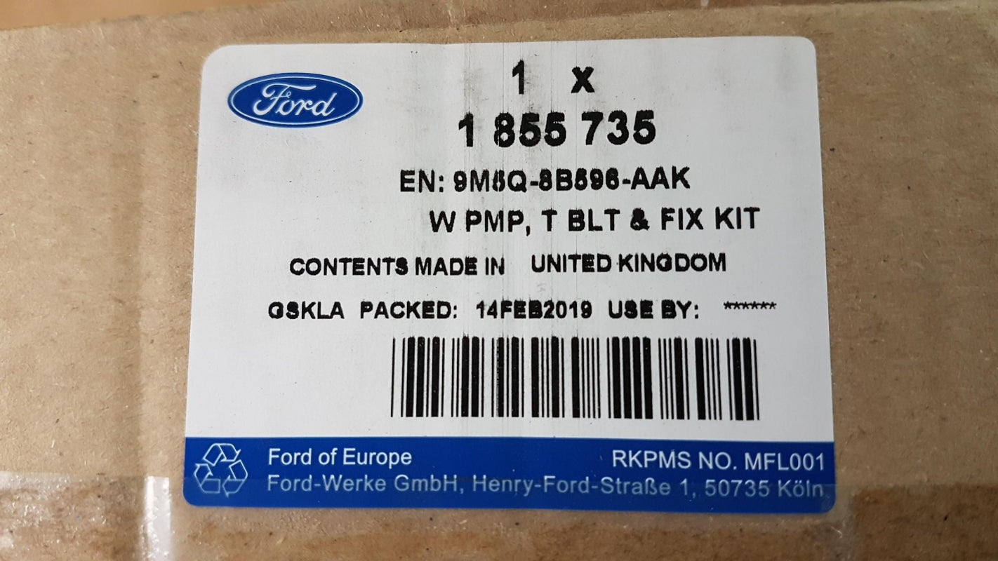 Original FORD C-Max Focus Mondeo 2.0 TDCi Wasserpumpe + Zahnriemenkit 1855735