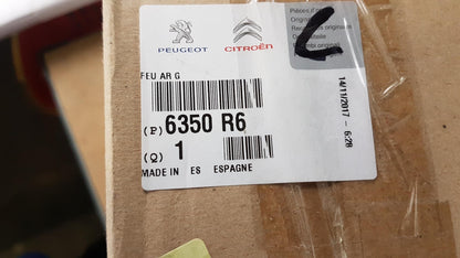 Original CITROEN C3 Pluriel 2003-2010 Heckleuchte Links 6350R6