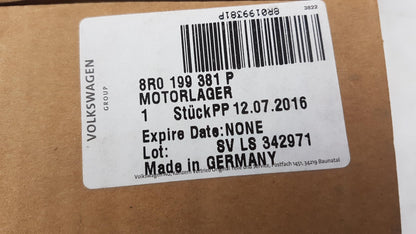 Original AUDI A4 B8 A5 8T/8F Q5 8R 3.0l V6 Motorlager 8R0199381P